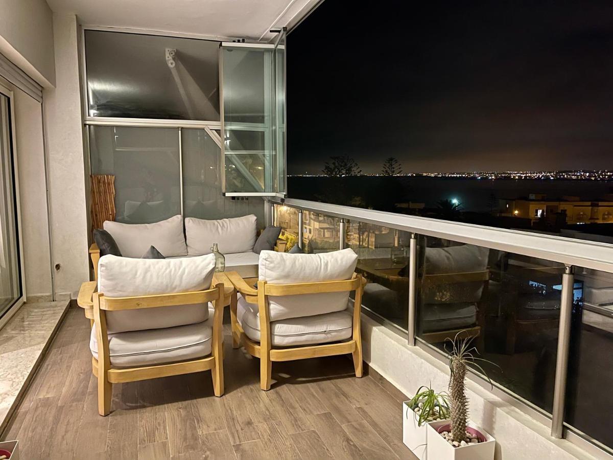 Dar Bouazza Luxueux Appartement Avec Vue Sur Mer Interdit Pour Couple Muslmans Non Marie Esterno foto